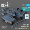 RESKIT RSK72-0026 MHU-141M munitions trailer with weapon platform (type 1) (3D Printed model kit) (1/72)